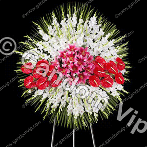 تاج گل تسلیت کد 929