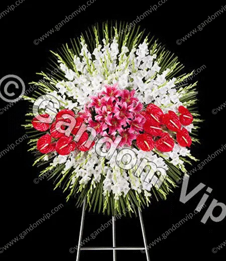 تاج گل تسلیت کد 929