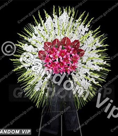 تاج گل ترحیم یک طبقه کد 926