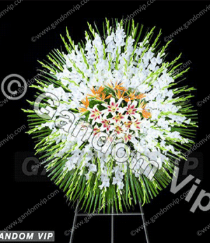 تاج گل ترحیم یک طبقه کد 925