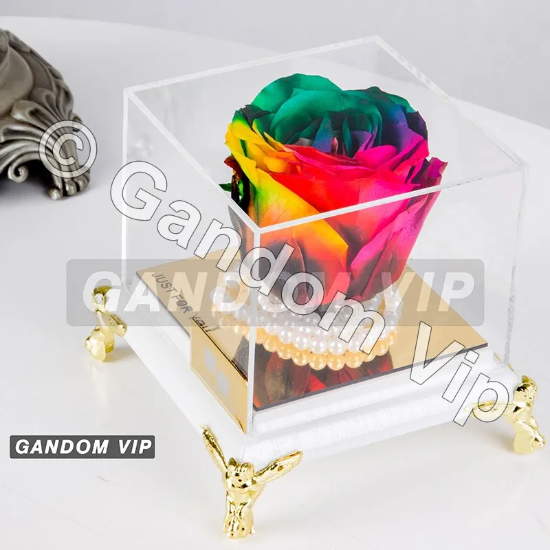 رز جاودان هفت رنگ