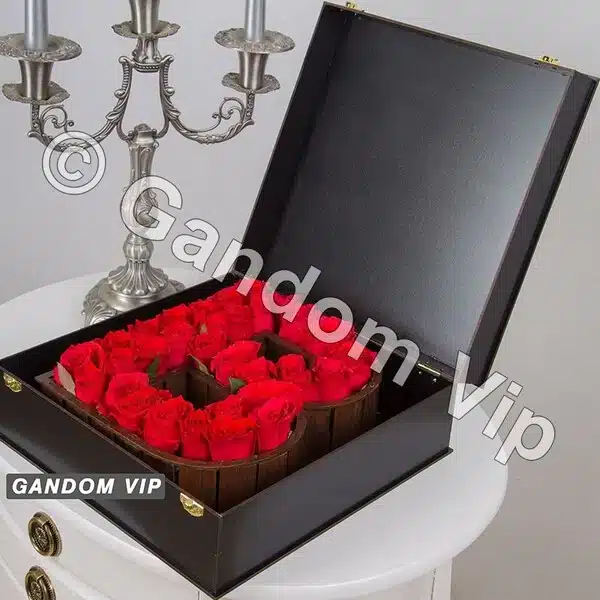 خرید باکس گل حروف