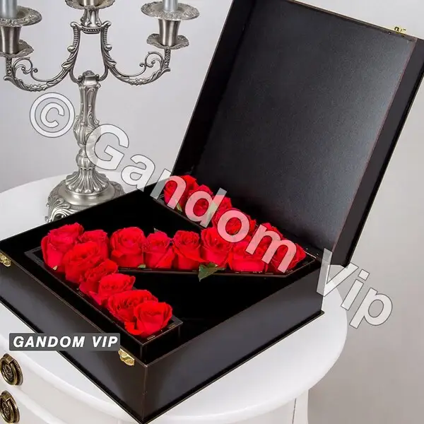 گل با حروف انگلیسی