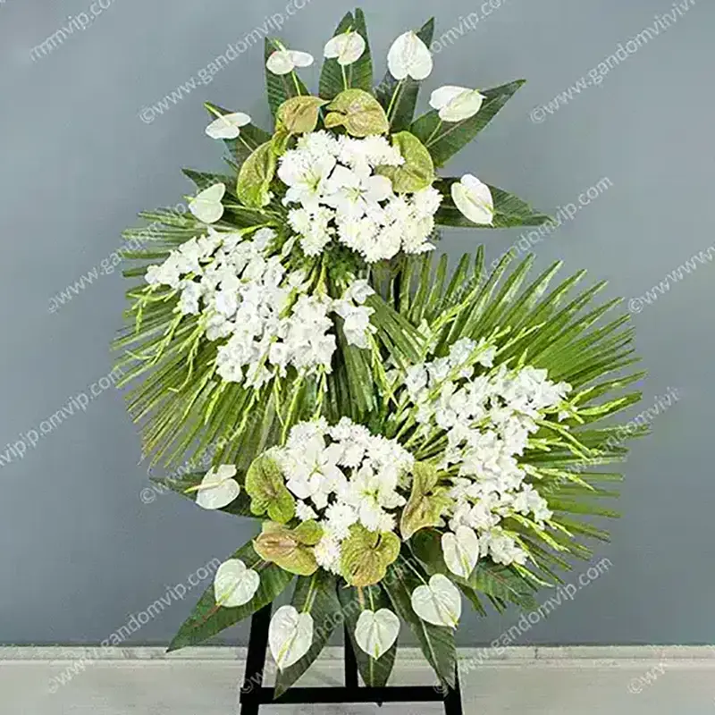 تاج گل تسلیت کد 962