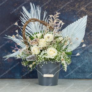 باکس گل رز لاکچری