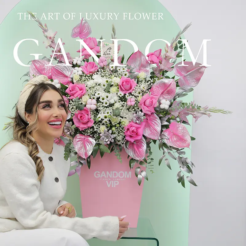 خرید باکس گل کد 344