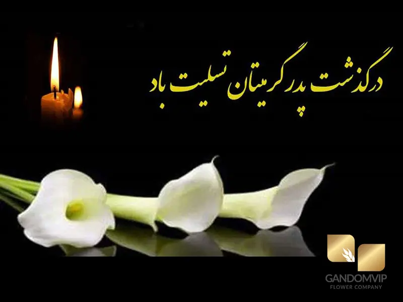 پیام تسلیت پدر