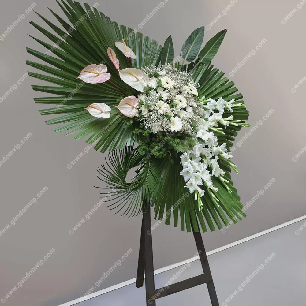 تاج-گل-ترحیم-شیک تاج گل کد 836