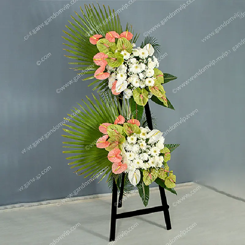 تاج گل تبریک دو طبقه کد 833 تاج گل تبریک دو طبقه کد 833