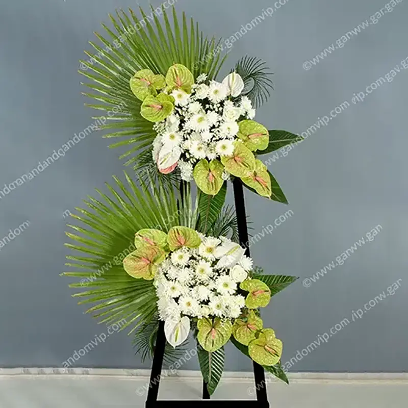 تاج گل تسلیت کد 963