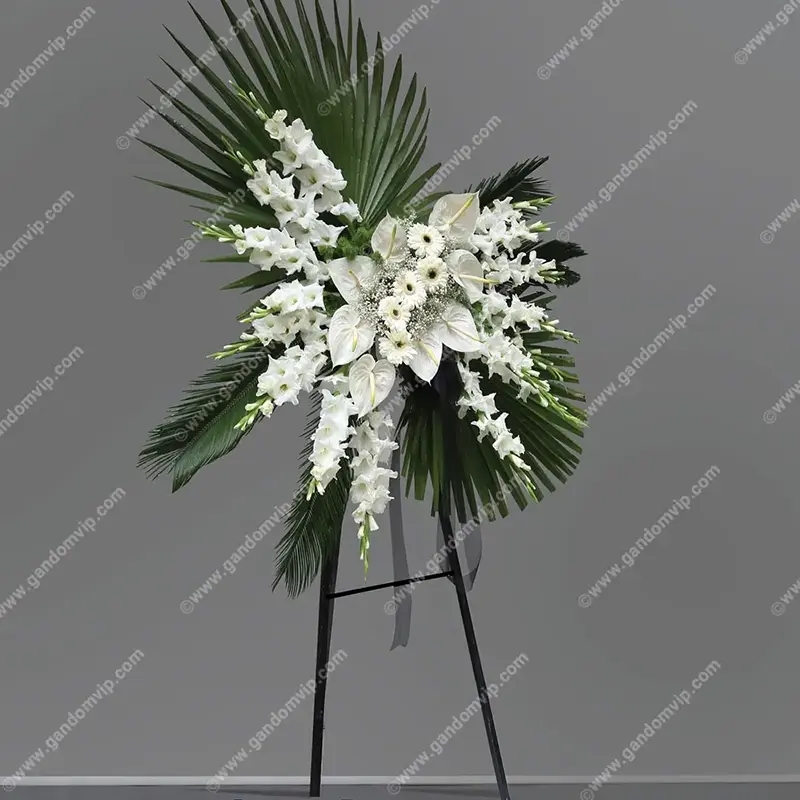 تاج-گل-کد-800 تاج گل عرض تسلیت کد 800