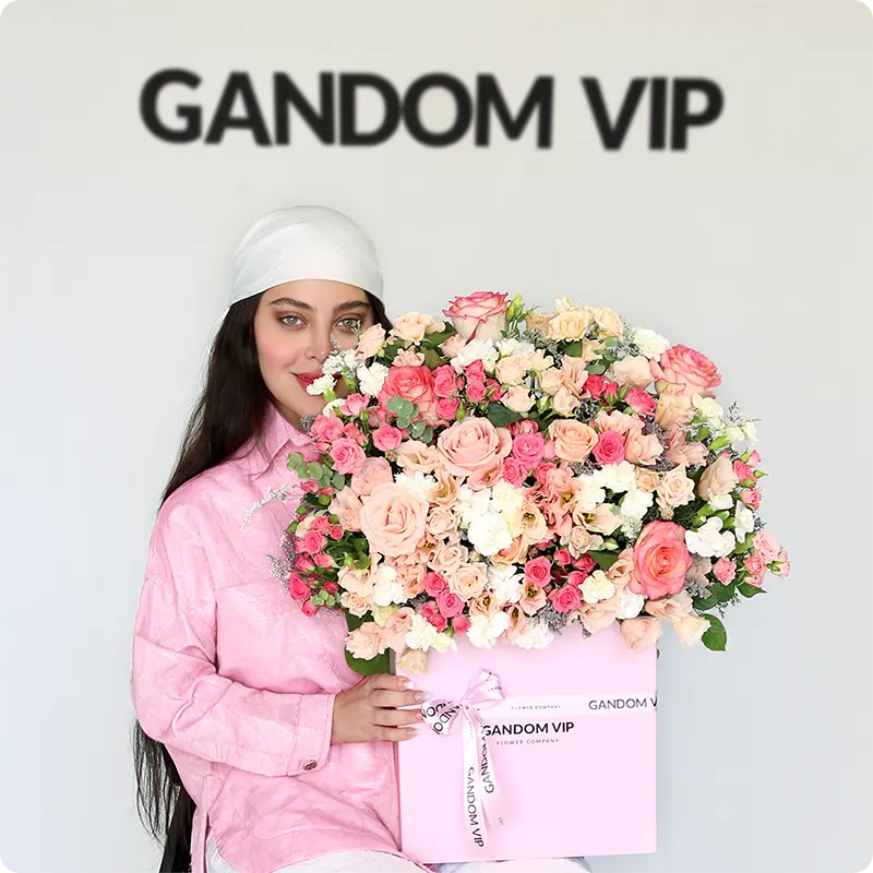 باکس گل سایز متوسط