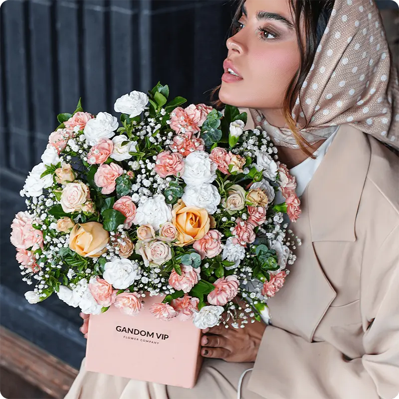 باکس گل سایز کوچک