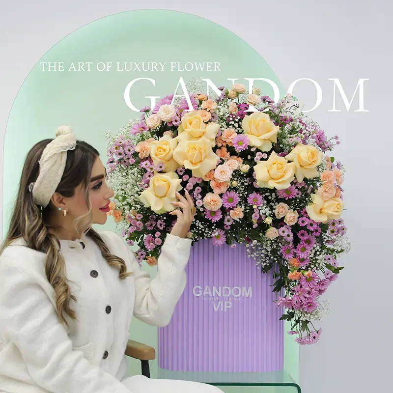 باکس گل کد 597 برای روز مادر