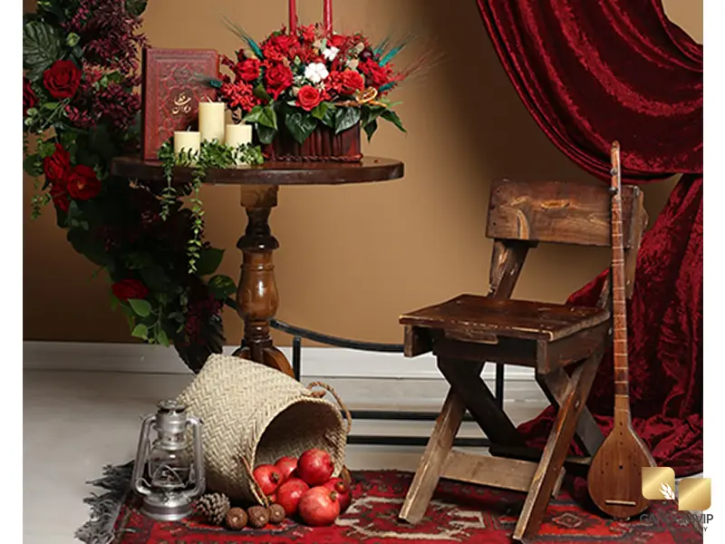 میز یلدای عروس 