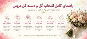 راهنمای انتخاب گل عروس؛ معرفی 11 گل محبوب برای دسته گل عروس