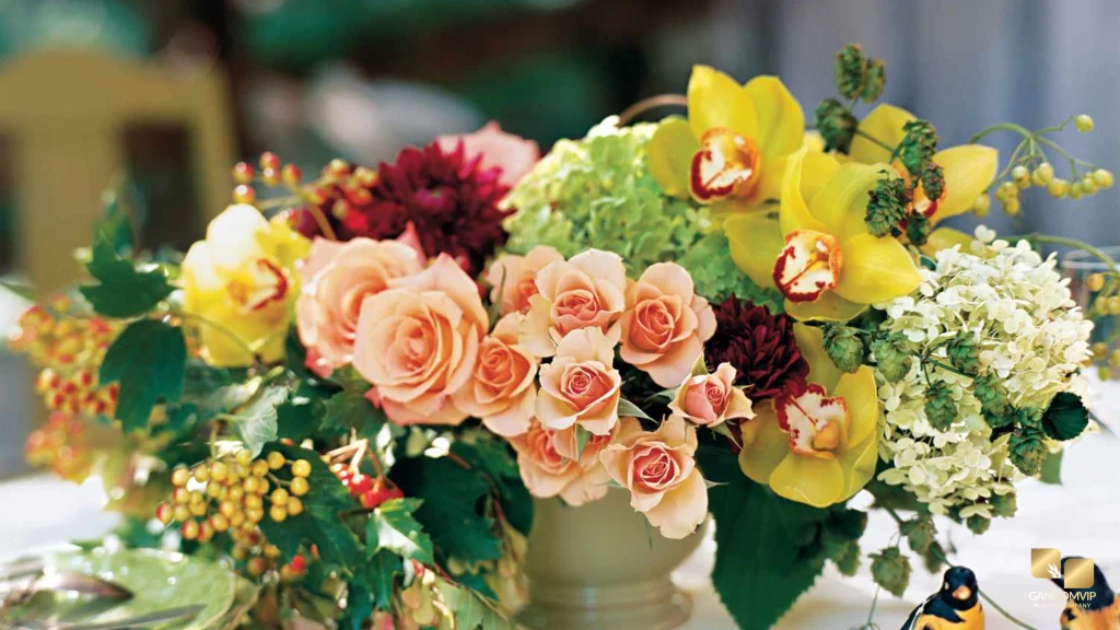 گل آرایی با روش خوشه ای